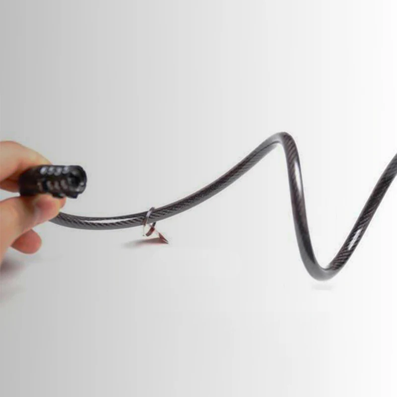 Противоугонный кабель шины безопасный замок со стальным проводом для Xiaomi Mijia M365