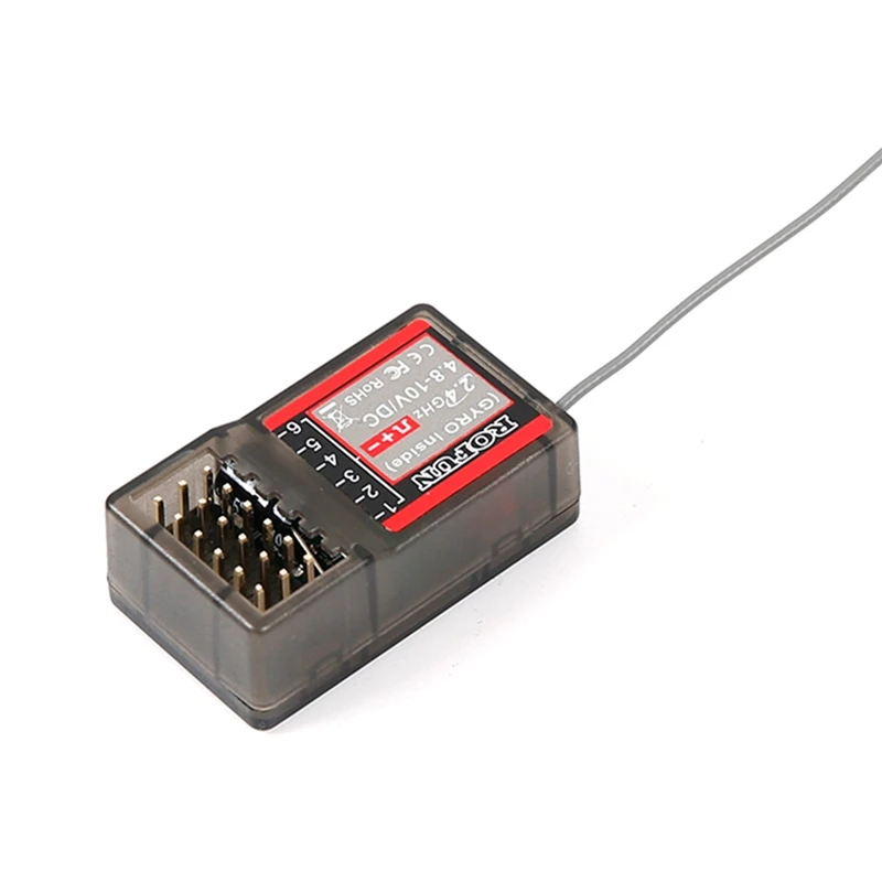 

ROFUN 2.4G 6CH Receiver with Gyro for RC X6 Transmitter Remote Controller