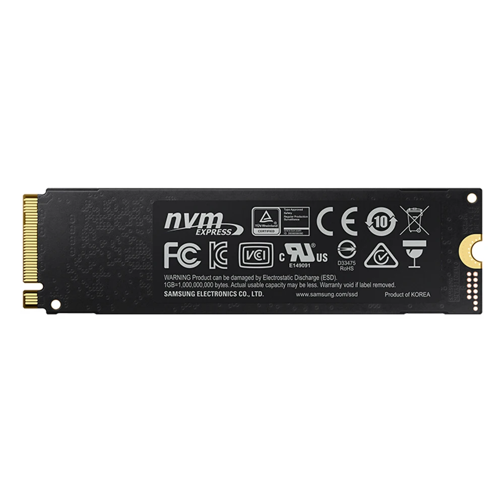 Samsung 970 M.2 EVO SSD ТБ 500 Гб NVMe 2280 внутренний твердотельный жесткий диск PCIe 3 0 X4 1 ноутбук