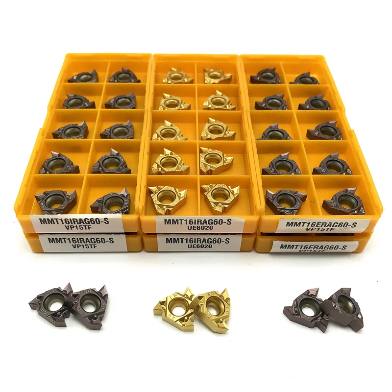 

MMT16ER AG60-S MMT16IR AG60-S Thread turning tool Carbide insert Cutting tool CNC thread insert Lathe tool High quality insert