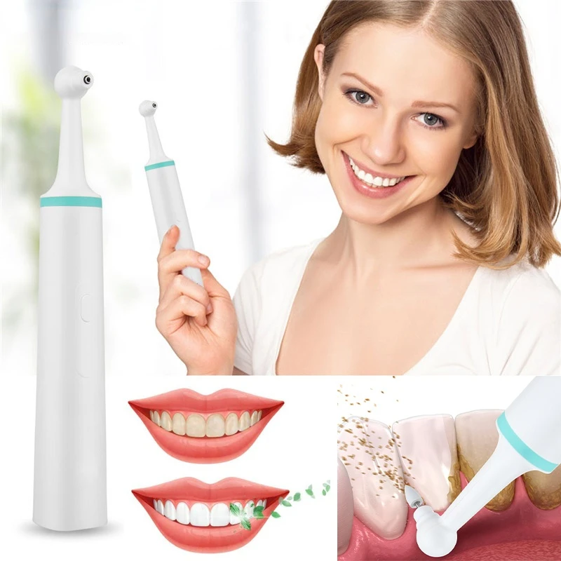 

Electric Teeth Polisher Dental Tartar Remover Plaque Stains Cleaning Multifunctional Tooth Whitening Tool Oral Calculus Removal