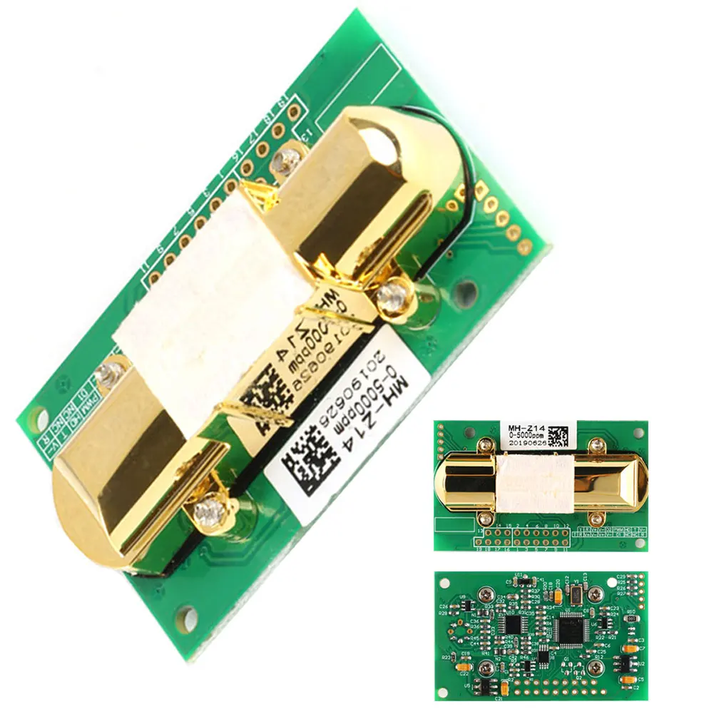 

Sensor Module MH-Z14A Sensor Infrared Carbon Dioxide Sensor Module Board Golden New
