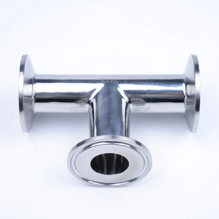 Фото 316L Stainless Steel OD 1-1/2'' 38.1mm Sanitary Tri Clamp Tee 3 way Ferrule Connector Pipe Fitting Обустройство дома 316L Stainless Steel OD 1-1/2'' 38.1mm Sanitary Tri Clamp Tee 3 way Ferrule Connector Pipe Fitting Обустройство дома