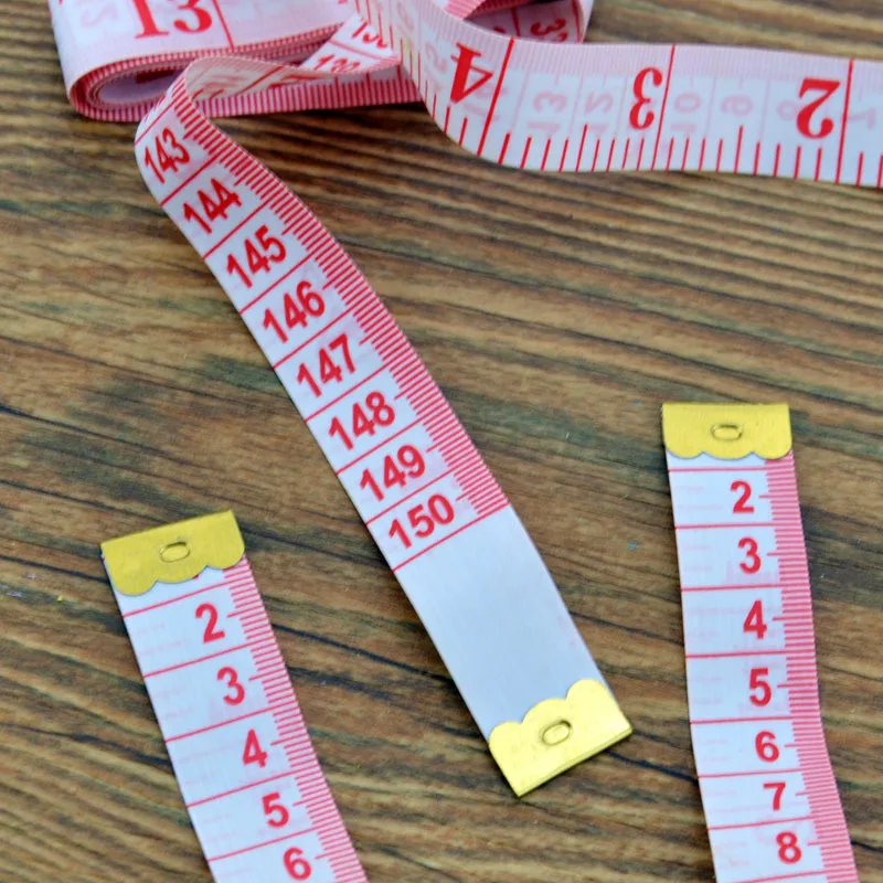 Useful Body Measuring Yellow 1.5M Ruler Sewing Tailor Tape Meter Dressmaking Double-sided Scale E | Дом и сад