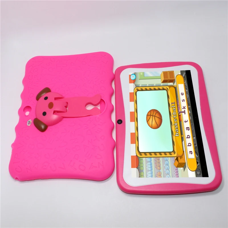 Q8 8G 7 дюймовый Android 4 512 МБ/4 ГБ четырехъядерный Allwinner A33 Детский планшетный ПК с