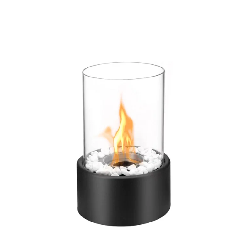 

mobile stainless steel table top bio kamin fireplace