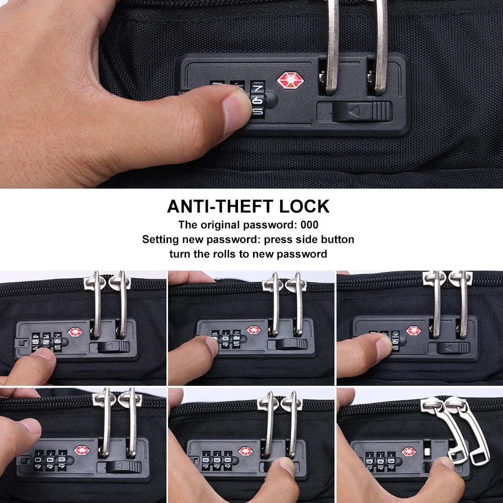 Мужской портфель с замком деловая сумка-мессенджер от известного бренда Офисная