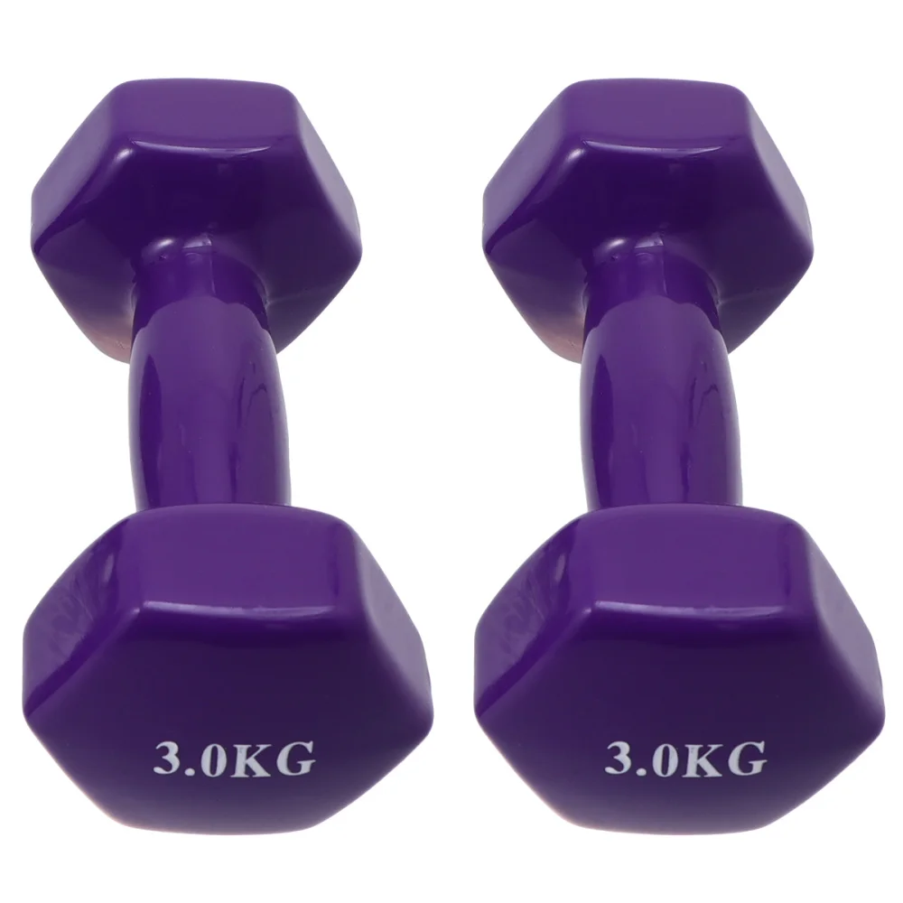

2PCS Dipping Cast Iron Dumbbells Non-Slip Fitness Dumbbells Hand Weights Fitness Equipment Unisex Gym Dumbbell for