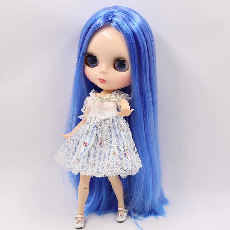 ICY Nude Factory Blyth Кукла № Y7216Y6208 светильник розовый микс фиолетовые волосы без челки телесный цвет кожи Нео
