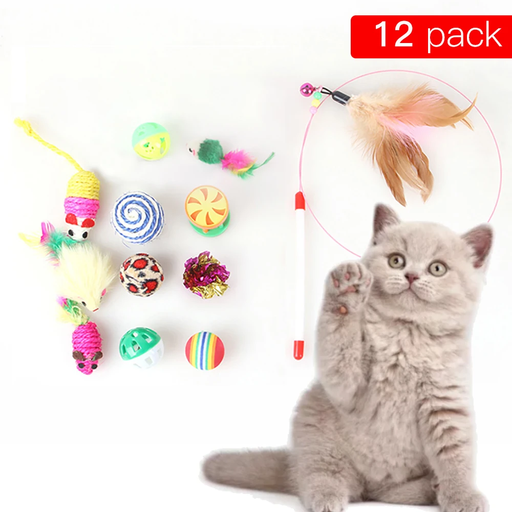 Игрушка для домашних животных в форме шариков кошки котят любовь новинка набор