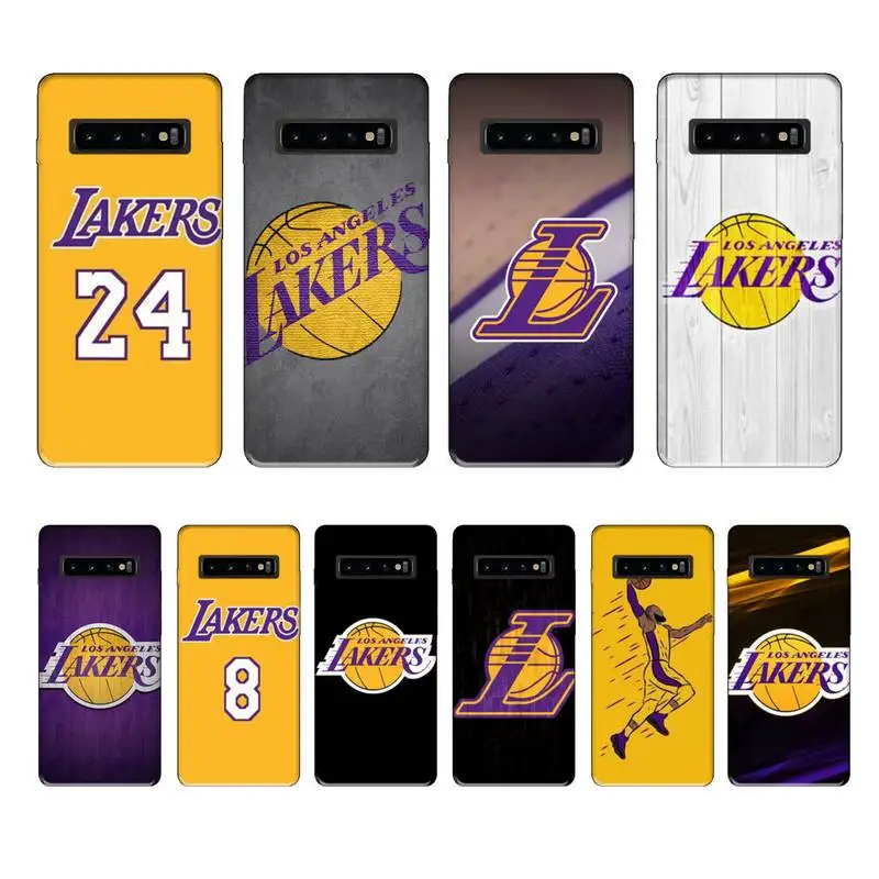 Баскетбол номер 24 чехол coque fundas etui для samsung galaxy A10 A20 A30S A40 A50 A51 A70 A71 note 8 9 10 | Мобильные