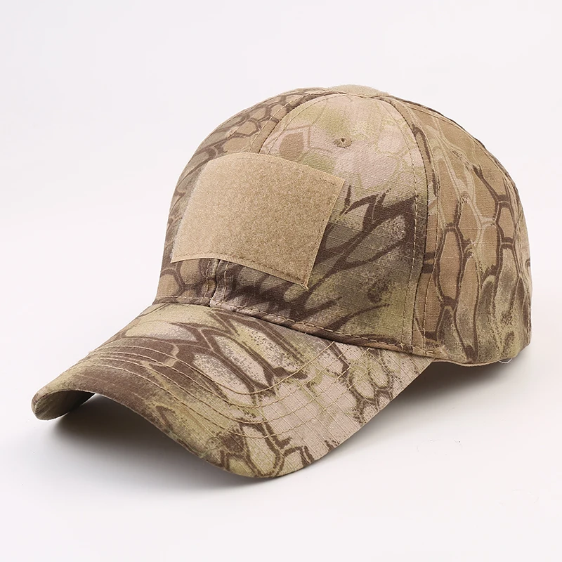 13 Outdoor Multicam Camouflage Adjustable Cap Mesh Tactical Military Army Airsoft Fishing Hunting Hiking Basketball Snapback Hat - Color: 13