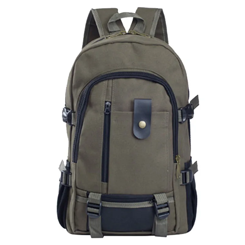 Army Green(style1) Модный дизайнерский рюкзак, рюкзак для отдыха и путешествий, мужские холщовые плечаки, рюкзак - Color: Army Green(style1)