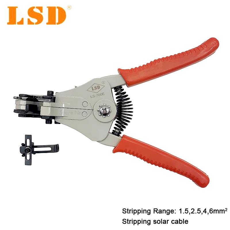 Инструмент для зачистки проводов MC4 на солнечных батареях плоскогубцы ручные