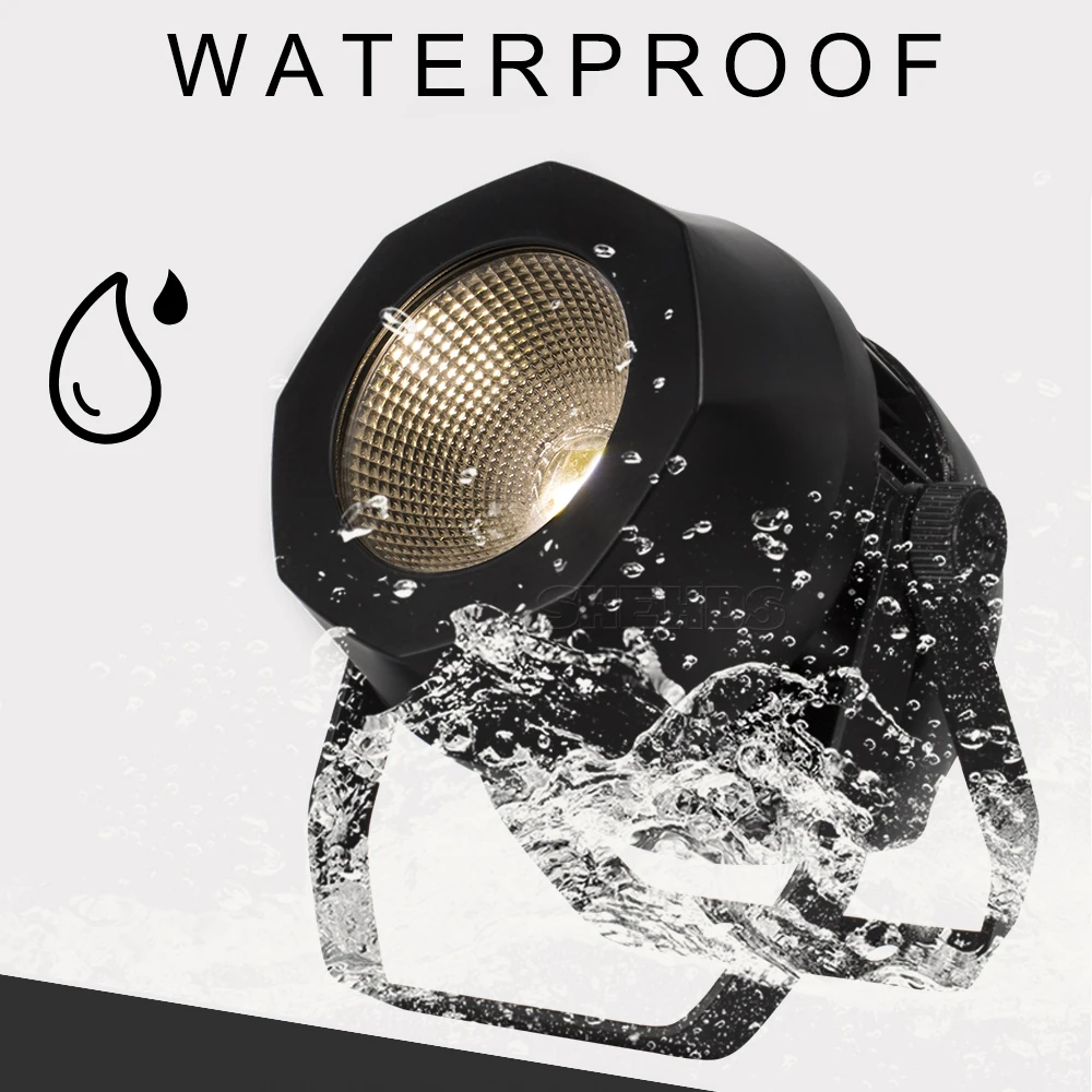 Уличный Водонепроницаемый светодиодный сценический прожектор 200 Вт COB Теплый +