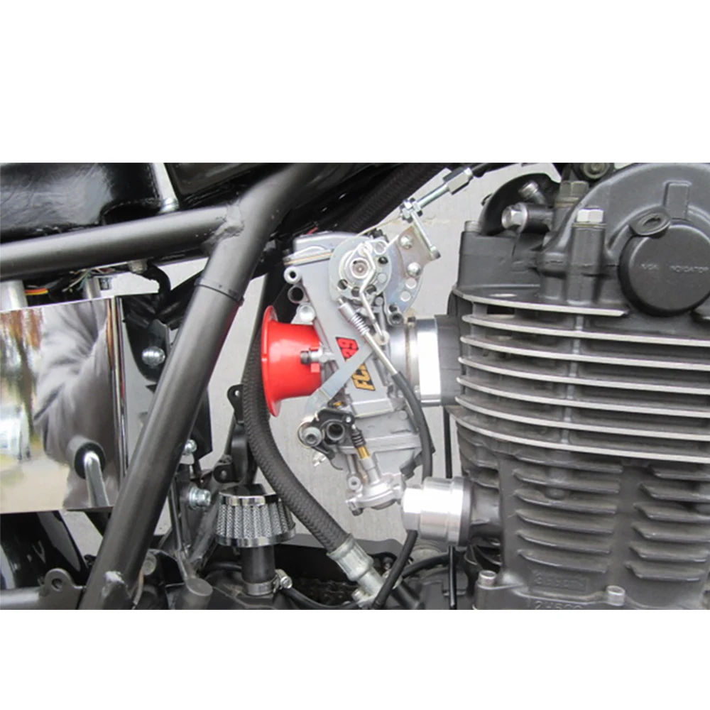 Alconstar-мотоцикл Keihi FCR28 FCR33 FCR35 FCR37 FCR39 FRC41mm плоский Карбюратор Carb для KTM XR DR KLX400 DRZ 400 Racing