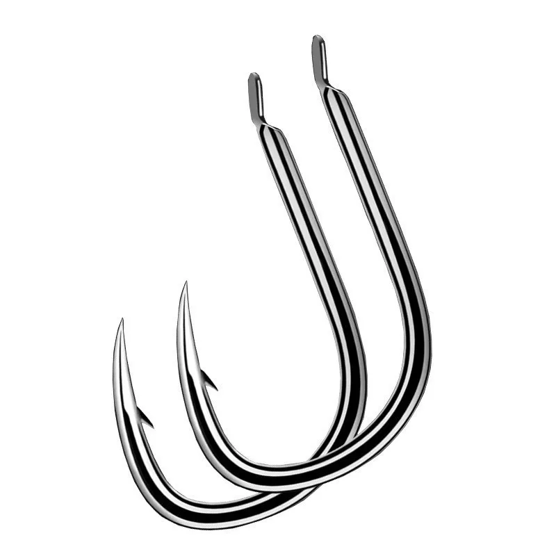 Япония Титан сплав проволока 200 шт. рыболовные крючки для кальмаров Карп кормушка