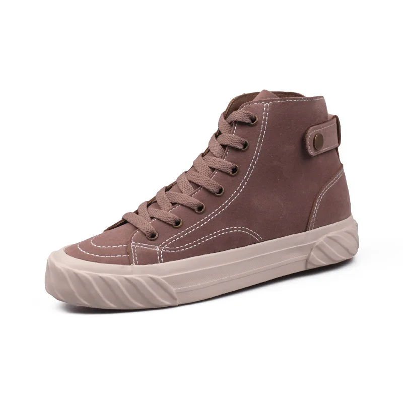 

Fashion Casual Comfortable Women Shoes 2019 Autumn Non-slip Literary Thick Bottom Solid Color Winter New Flat Shoes Women