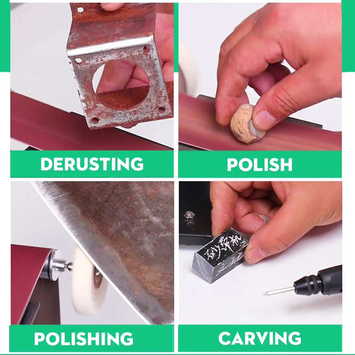 3 см в 1 многофункциональная электрическая ленточная шлифовальная машинка сделай