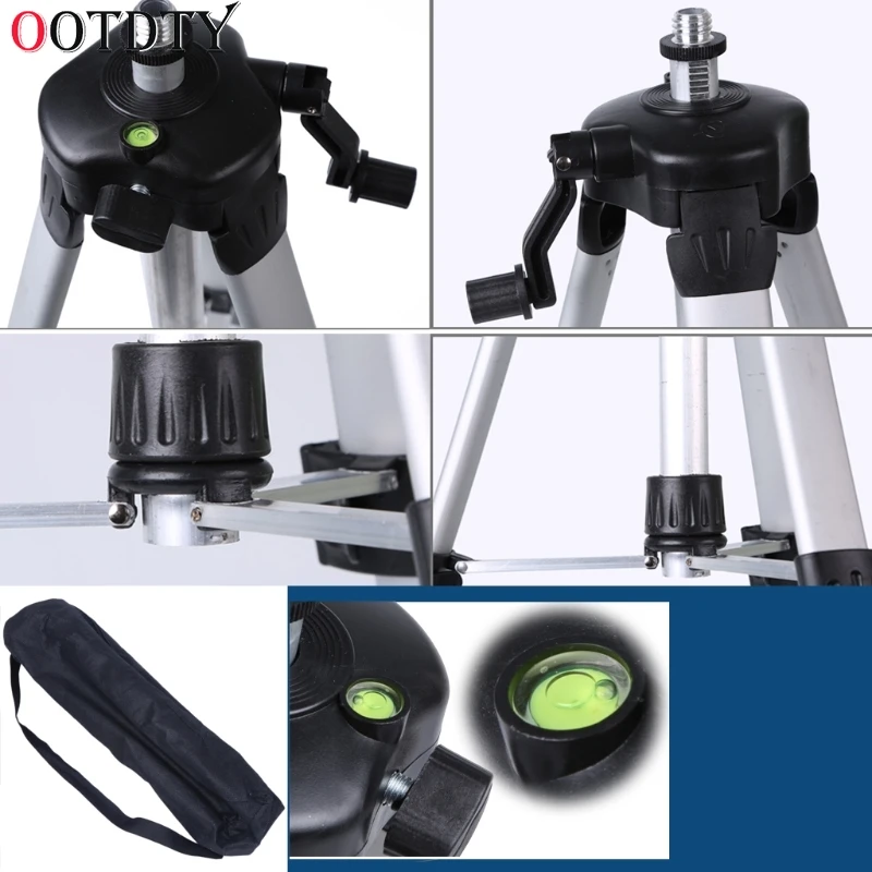 

Jones-F03 Portable High quality 1m Adjustable Height thicken aluminum Tripod 5/8" male threads laser level tripod