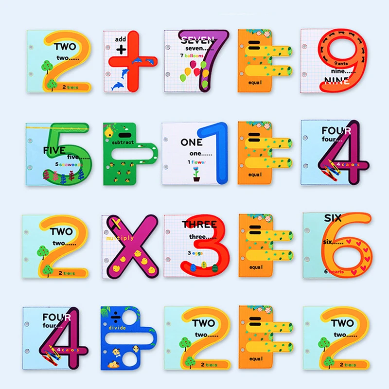 

Cloth Baby Book Intelligence Development Educational Toy Soft Cloth Learning Cognize Books For 0-12 Months Kids Quiet Book