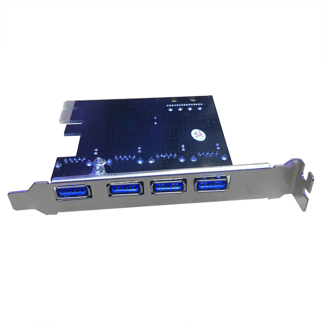 XT-XINTE карта расширения PCIe 4 порта USB 3 0 для PCI-E Express Card Adapter 15Pin SATA Riser USB3.0 контроллер 1x