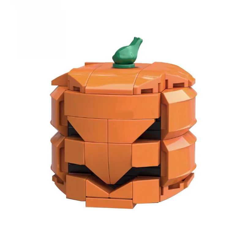 

MOC Pumpkin Building Blocks Christmas Halloween Xmas Gifts Kids Toys for Children Block Model DIY Education Models Bricks