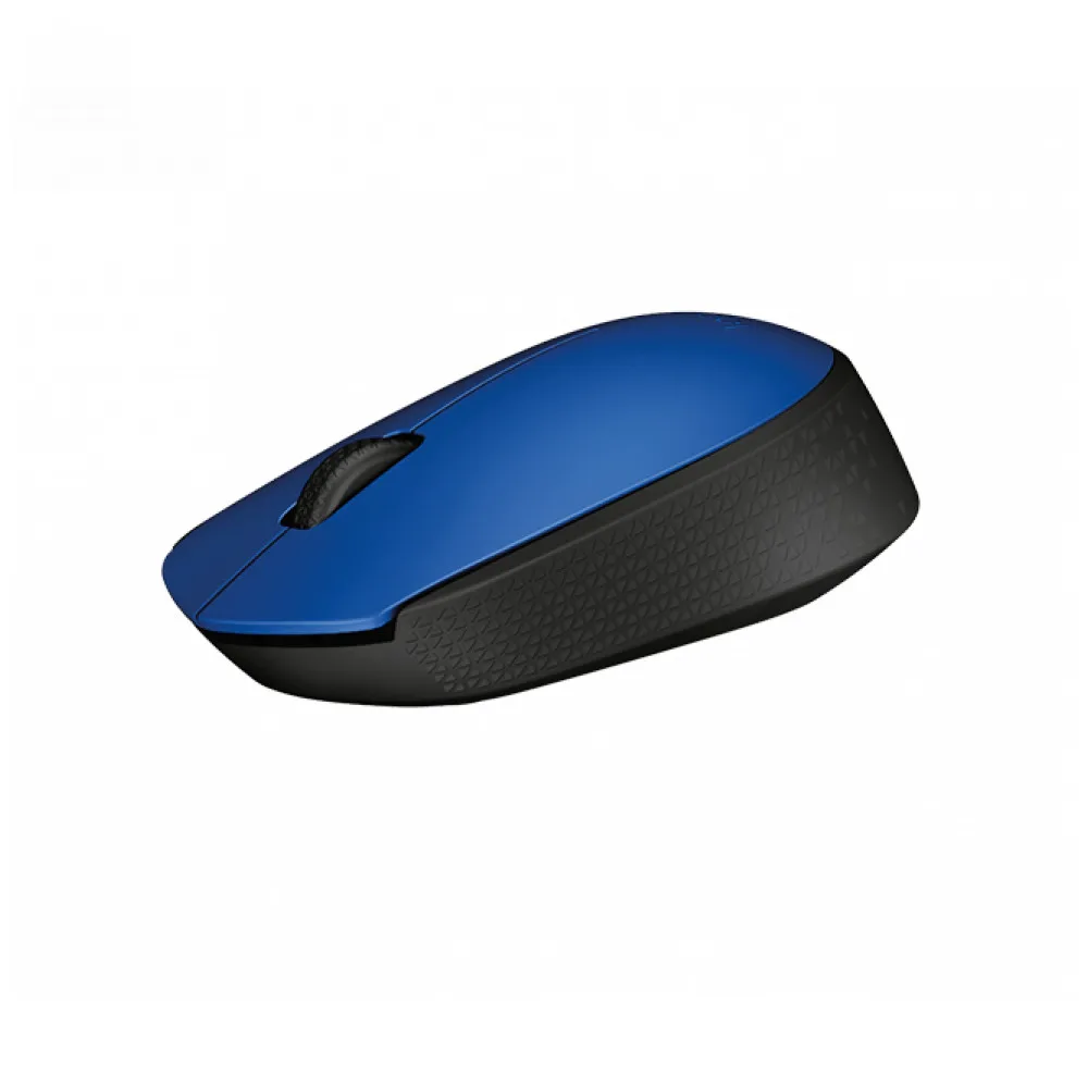 Мышь беспроводная Logitech M171 Blue (синяя оптическая 1000dpi 2.4 GHz/USB ресивер 2 кнопки)|Мыши| |