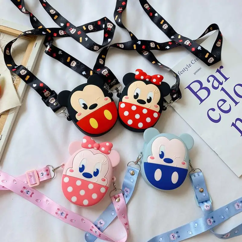 Сумки с мультипликационным рисунком Диснея портативные школьные ранцы на плечо