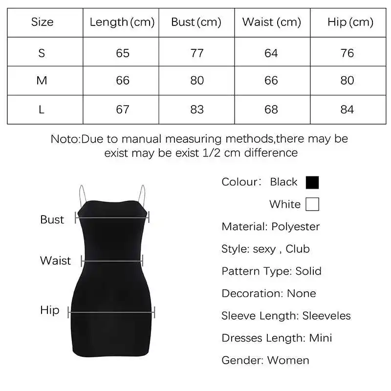 

CDJLFH Summer Black Elegant Dress Office Lady Sleeveless Casual Dress Spaghetti Strap Tight See Through Dress Mini Dress