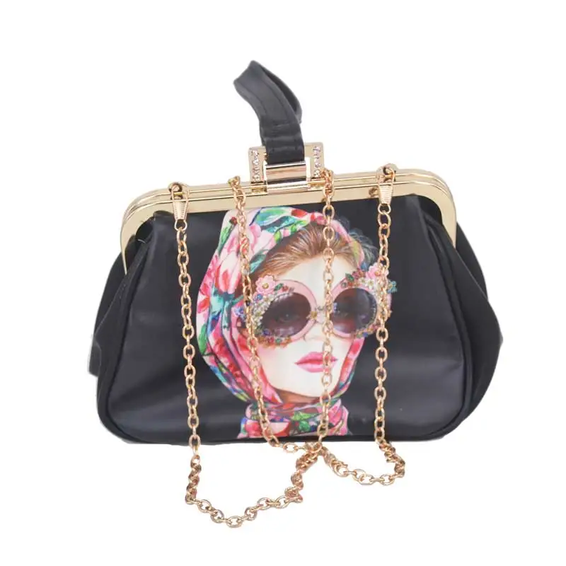 Модные Мультяшные сумки-тоуты на плечо для девушек Женский кошелек вечеринки