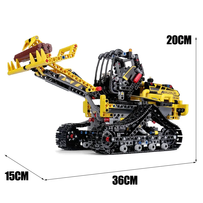 RC Motor function APP пульт дистанционного управления грузовика Technic Car совместимый 42094 гусеничный погрузчик набор детская машинка из конструктора модель игрушки