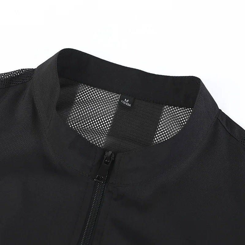 Жилет мужской Ультратонкий дышащая безрукавка с воротником-стоечкой