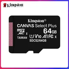 Kingston Micro SD карта класс 10 Флэш-карта памяти 64 ГБ 32 ГБ 16 ГБ TF карта microSDHC microSDXC microsd 32G для телефона