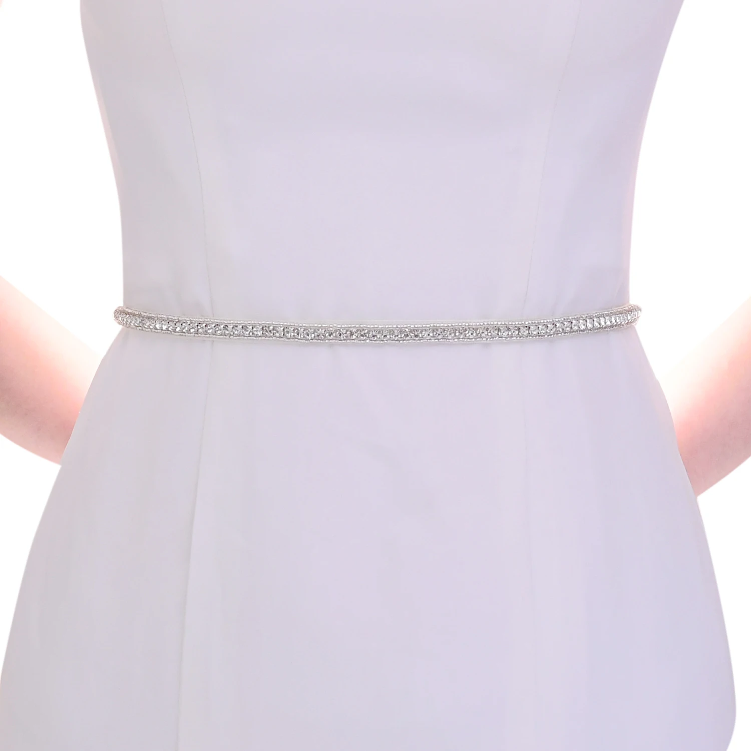 S217 стразы свадебный пояс с тонкой талией Аксессуары для платья невесты подружки