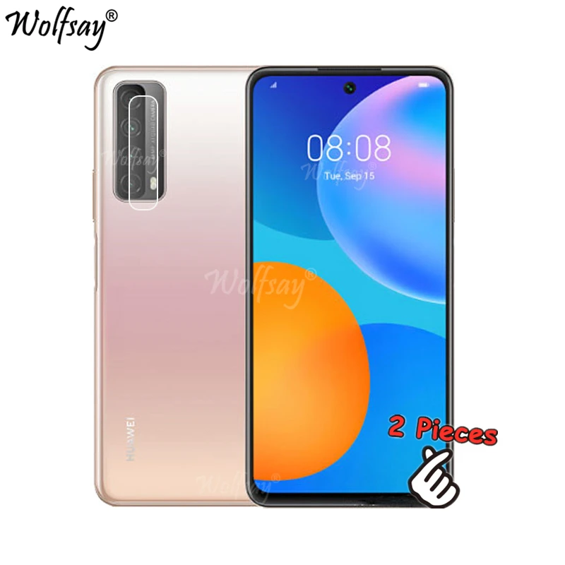

2 шт. нано-стекло для камеры для Huawei P Smart 2021 защита для экрана объектива для Huawei P Smart 2021 закаленное стекло для Huawei P Smart 2021