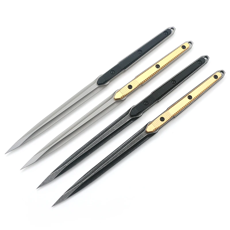 SF Новый 4 цвета зернистый чайный нож с ЧПУ Crowbar 440c vicisspmstone моющее лезвие уличный