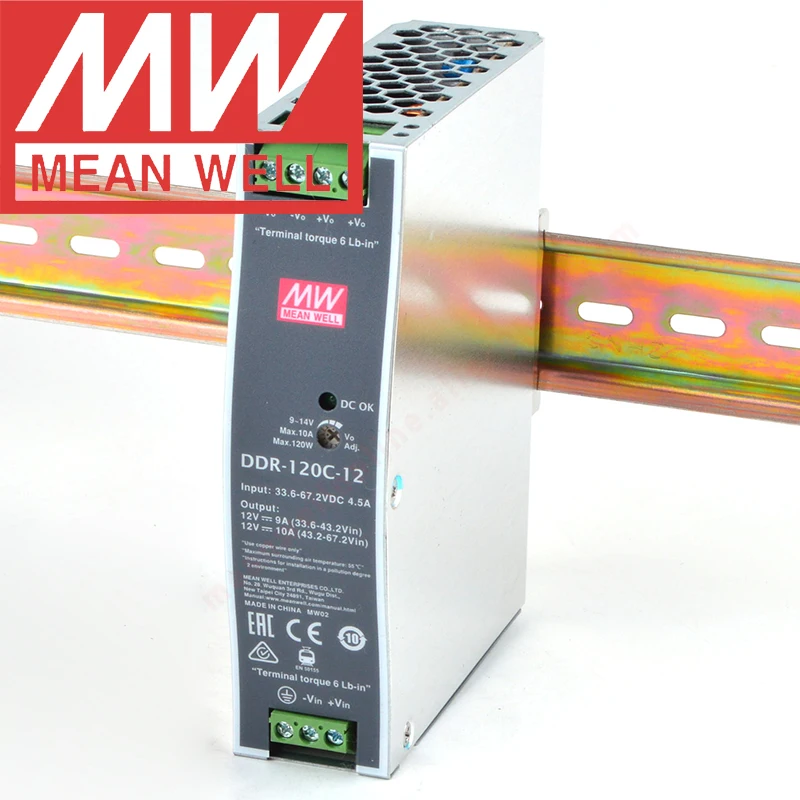 Оригинальный обогреватель для планшетов стандарта Din Meanwell 12 В/10a/120 Вт от