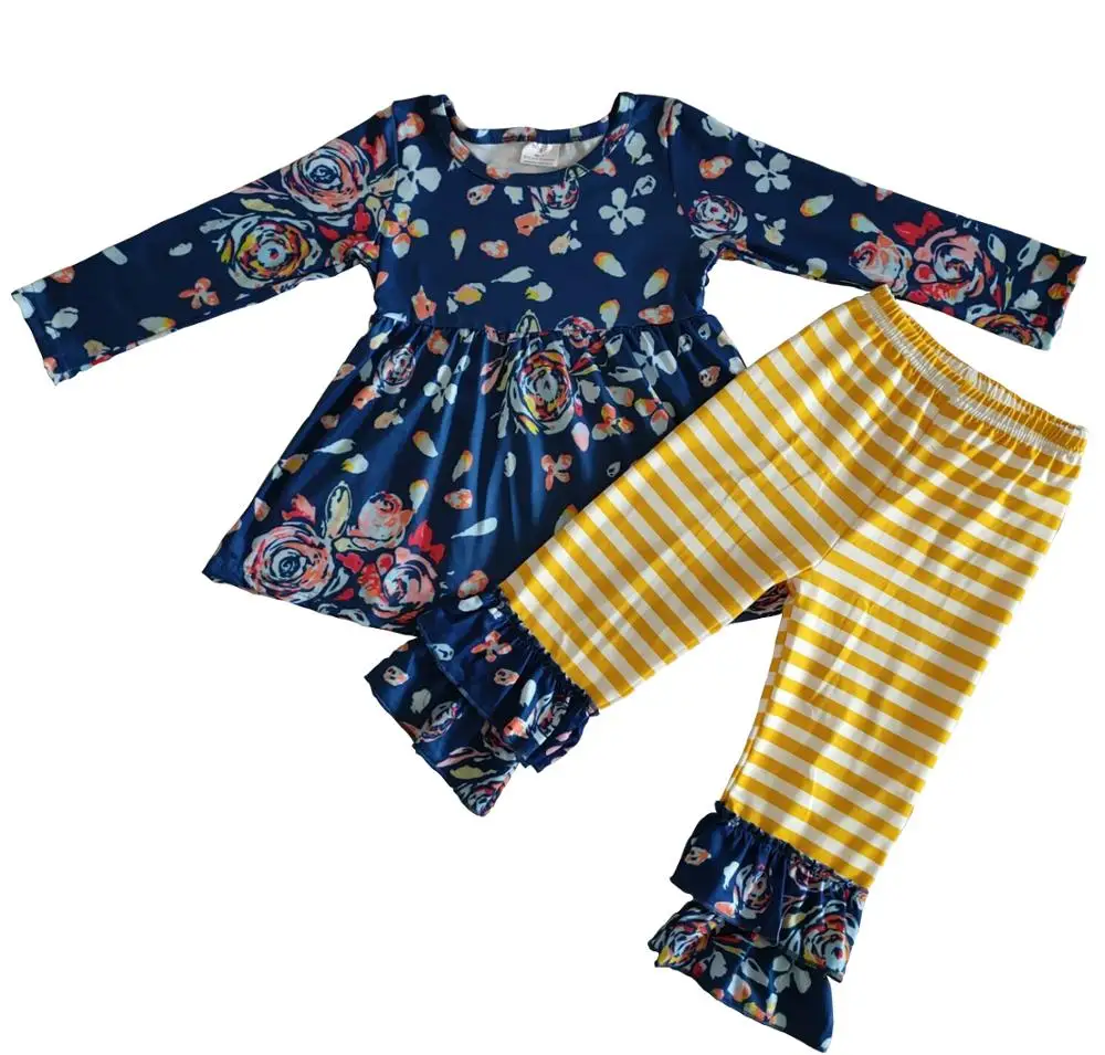 Лидер продаж осенняя Дизайнерская одежда для сестер винтажная темно-синяя