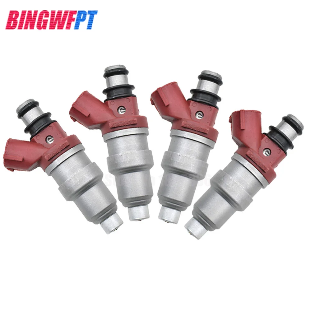 

4PCS High Performance Fuel Injector Nozzle For CAMRY VISTA 1.8 4SFE SXS11 ST190 Engine 23250-74130 2325074130 2320974130