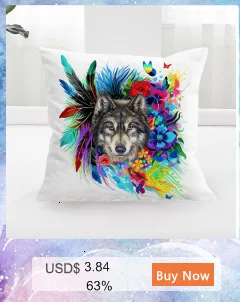 Blesslive цветочный Boho Wolf пододеяльник набор Прохладный дикая природа постельное белье королева для взрослых Яркая Радуга цветок цветы покрывало