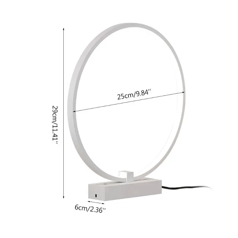 

Aluminum Modern LED Table Lamps Creative Eye-Protection Night Stand Desk Light