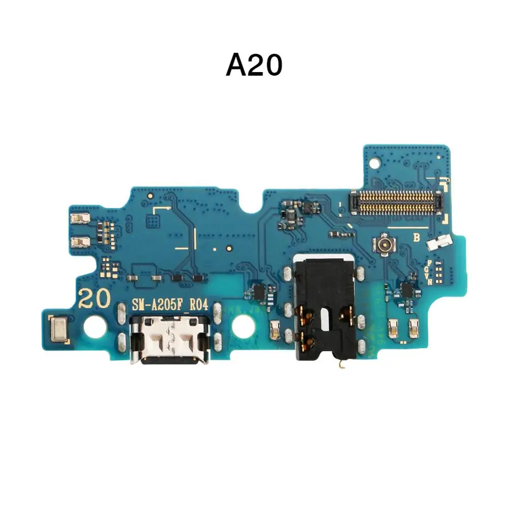 Для samsung Galaxy A310F A510F A10 A20 A30 A40 A50 A750 usb зарядная док-станция разъем плата наушники с