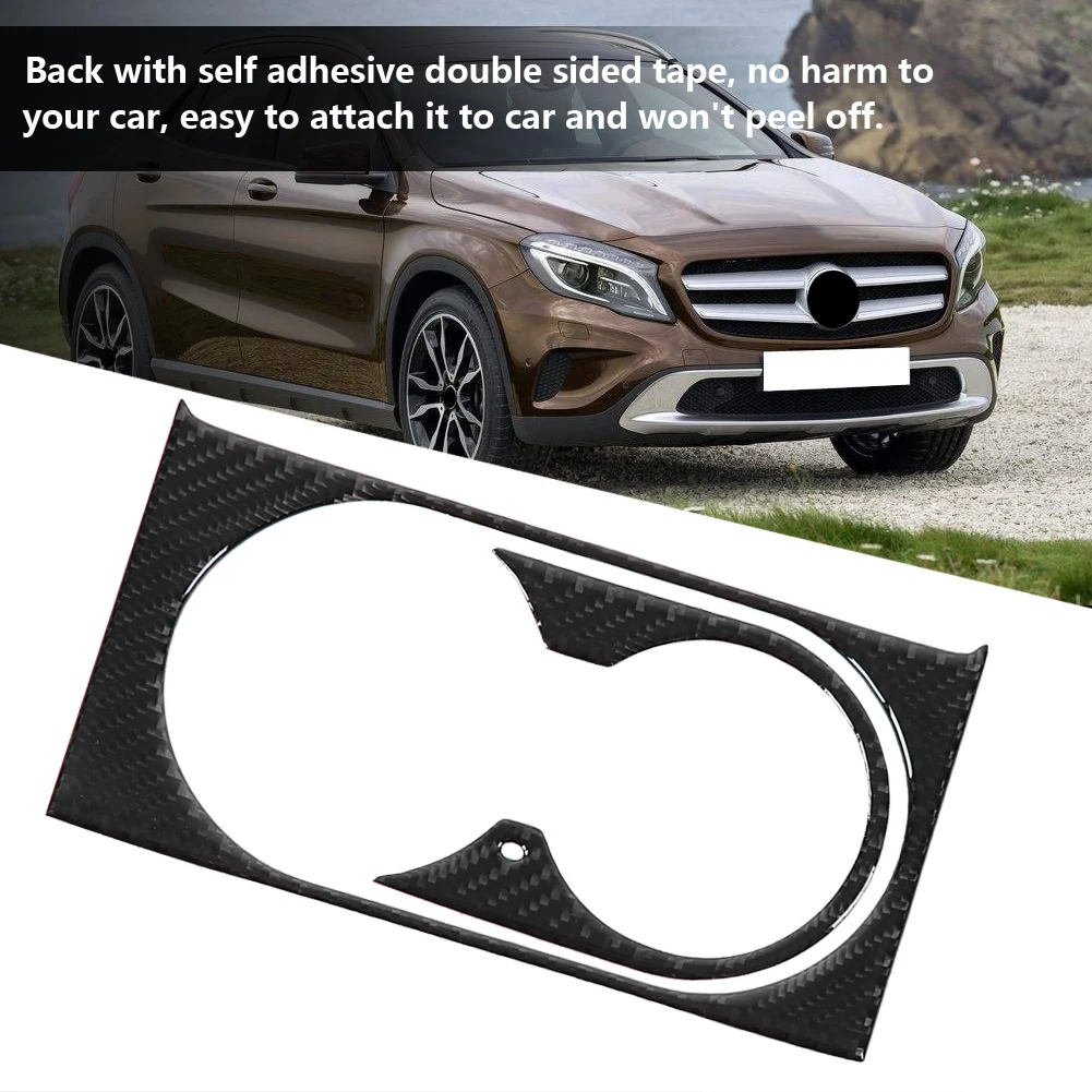 Автомобильный держатель стакана для воды из углеродного волокна Mercedes Benz GLS GLE GL