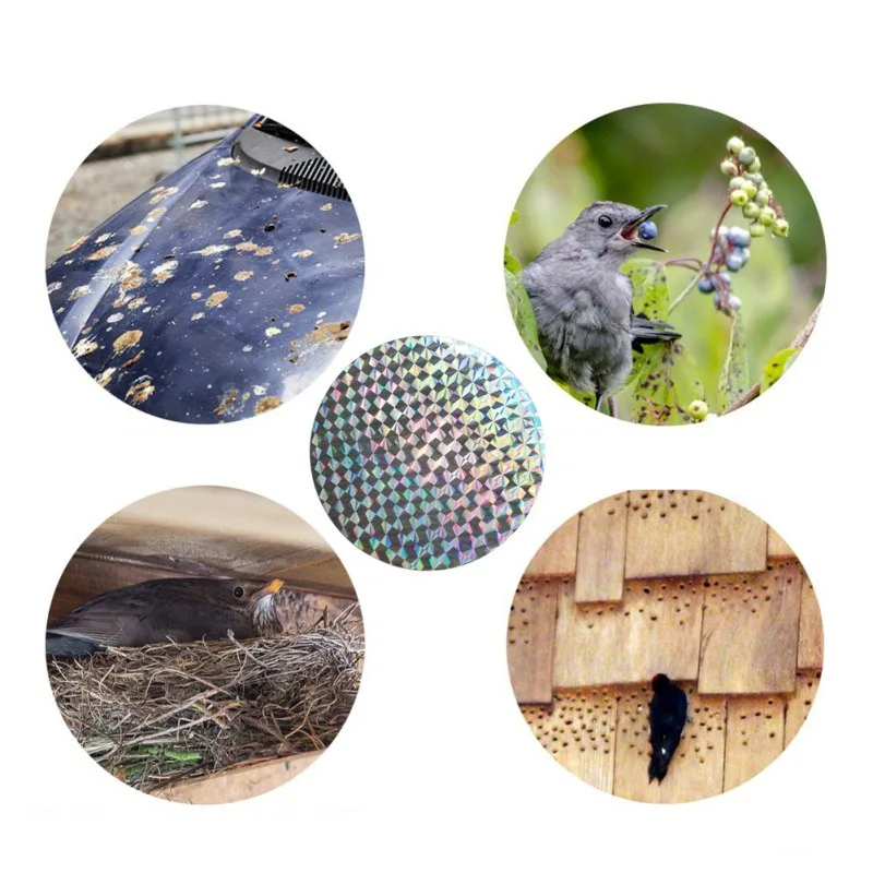 Новая популярная круглая репеллентная наклейка для окон товары борьбы с