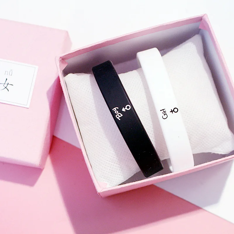 Модный силиконовый браслет для влюбленных пар подарок женщин и мужчин Резиновый