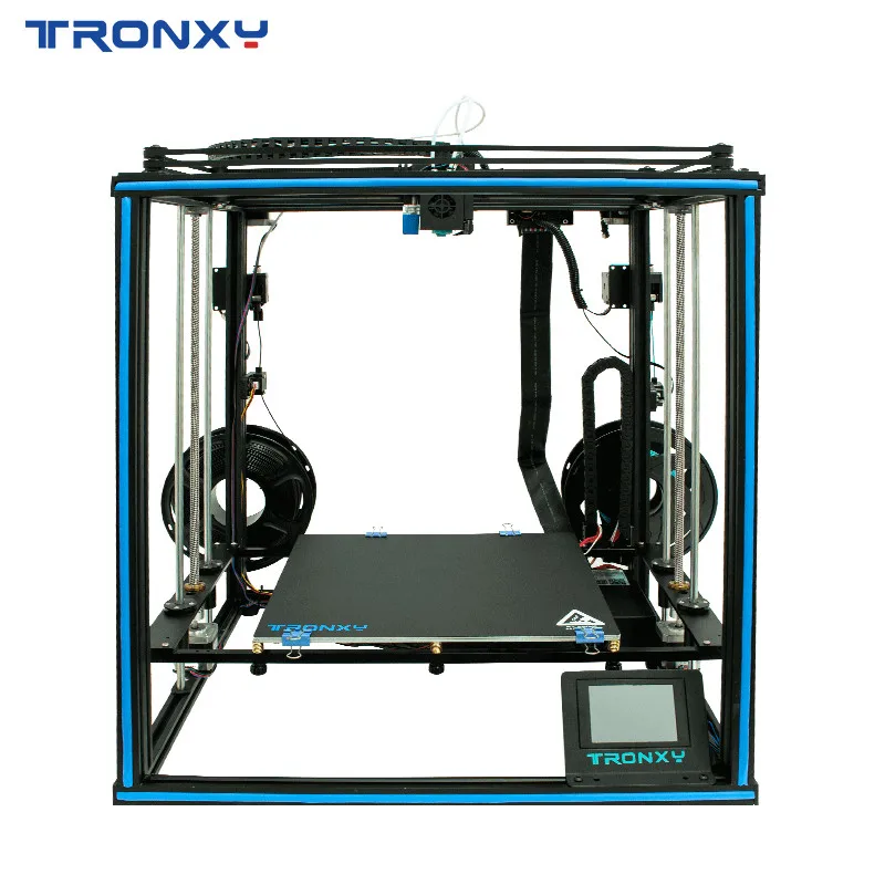 TRONXY X5SA-2E Dual Colors 3D Printer Kit CoreXY with Dual Extruder Dual Z-axis 330*330*400mm Printing Size TMC2225 Ultra Quie