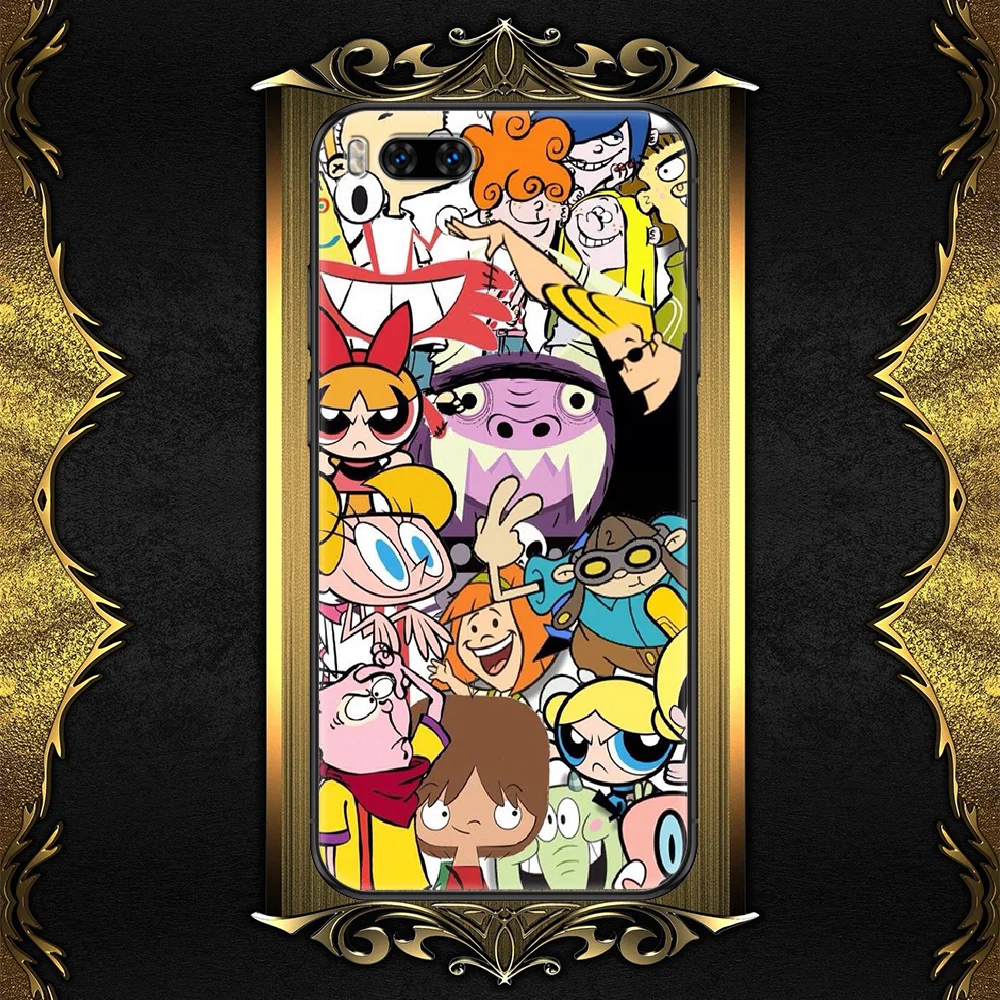 

cute powerpuffs-compatible cartoon Phone Case Cover Hull For iphone 5 5s se 2 6 6s 7 8 12 mini plus X XS XR 11 PRO MAX black