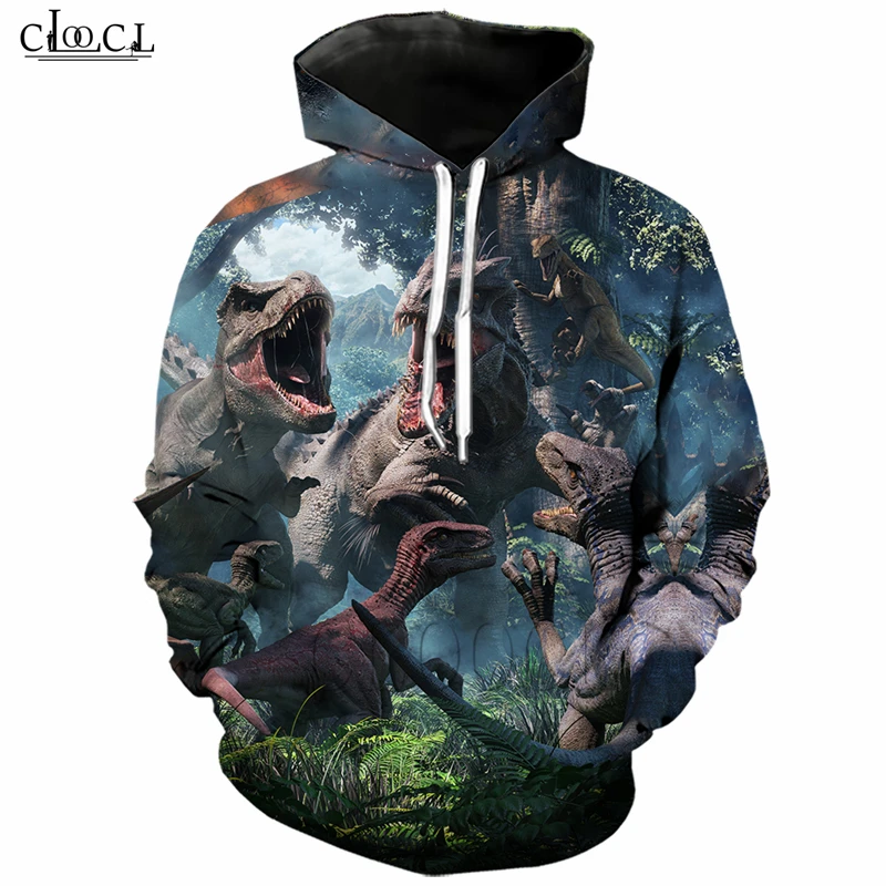Животные &quotМир Юрского периода&quot куртка с капюшоном &quotДинозаврик&quot Для мужчин