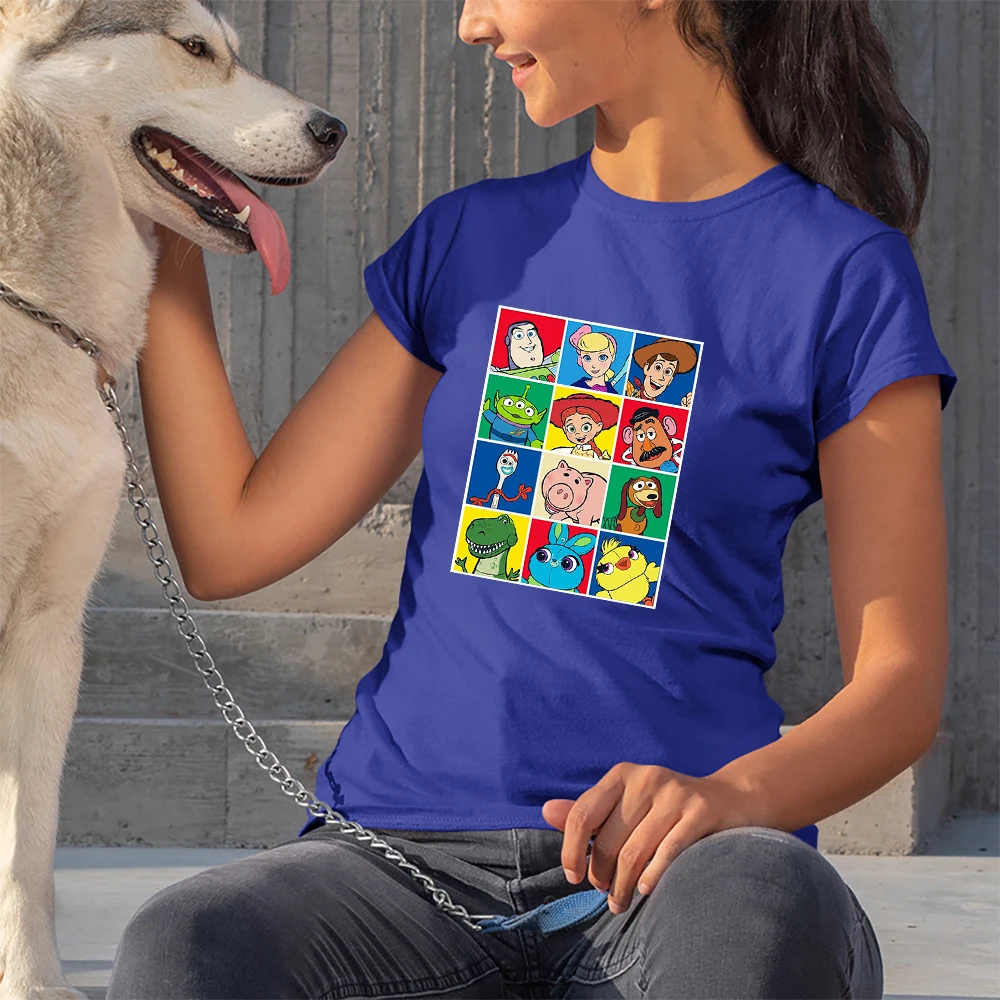Toy Story Forky женская футболка с рисунком Диснея новые летние товары модные футболки